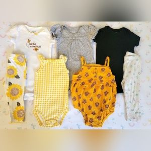 Baby Girl Clothes Bundle Size 9 Months